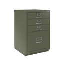 Archivador-cajonera Bisley Serie F de 4 cajones Folio Classic 711 x 470 x 470 mm 050