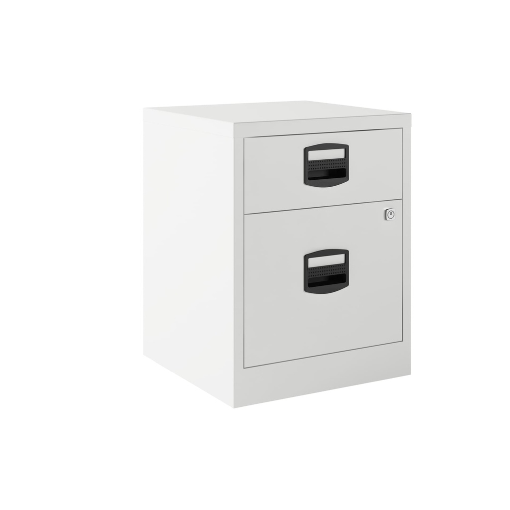 Archivador-cajonera Bisley PFA de 2 cajones A4 529 x 413 x 400 mm PFAM1S1F