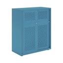 Armario metálico con puerta corredera lisa Bisley Glide 1149 x 1000 x 470 mm