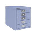 Multigavetas Bisley A4 H125NL de 5 cajones 325 x 279 x 380 mm