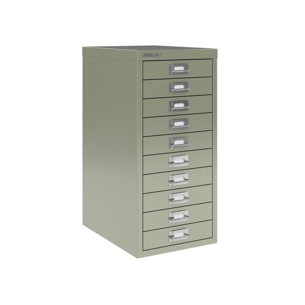 Multigavetas Bisley A4 H2910NL de 10 cajones 590 x 279 x 380 mm