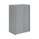 Armario metálico con puerta corredera lisa Bisley Glide 1529 x 800 x 470 mm