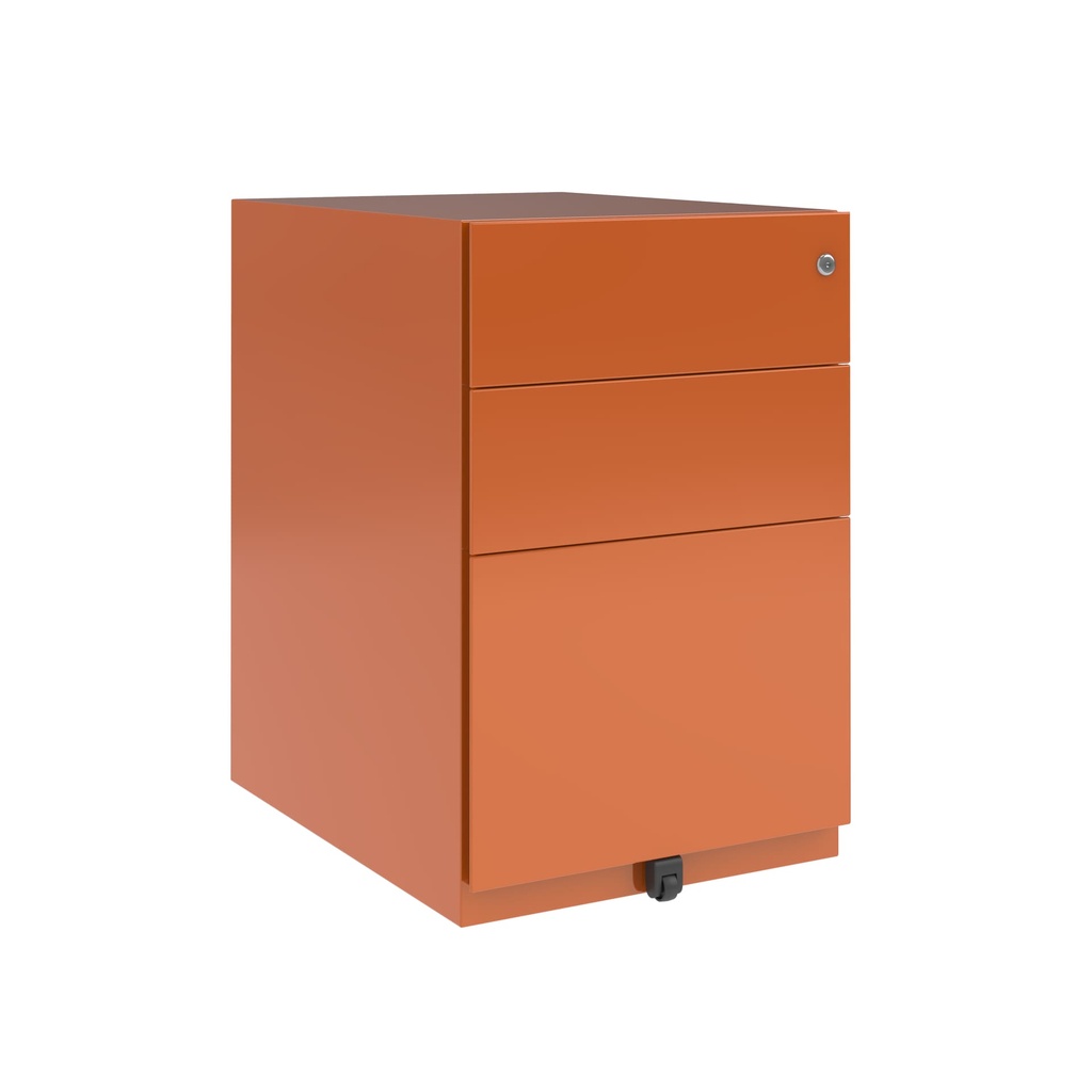 Cajonera móvil Bisley Note con 2 cajones personales y 1 de archivo 645 x 420 x 565 mm NWA52M7SSF