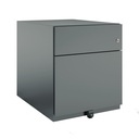 Cajonera móvil Bisley Note con 1 cajón personal y 1 de archivo 495 x 420 x 565 mm NWA59M7SF