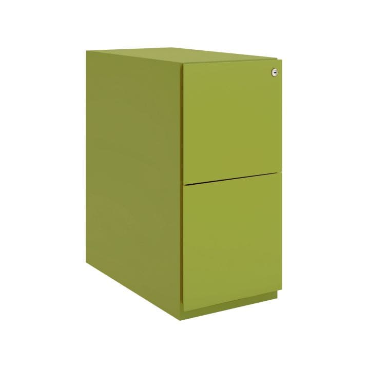 Cajonera móvil Bisley Note con 2 cajones de archivo 645 x 300 x 565 mm NW352M7FF