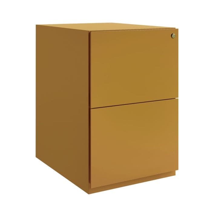 Cajonera móvil Bisley Note con 2 cajones de archivo 645 x 300 x 565 mm NWA52M7FF