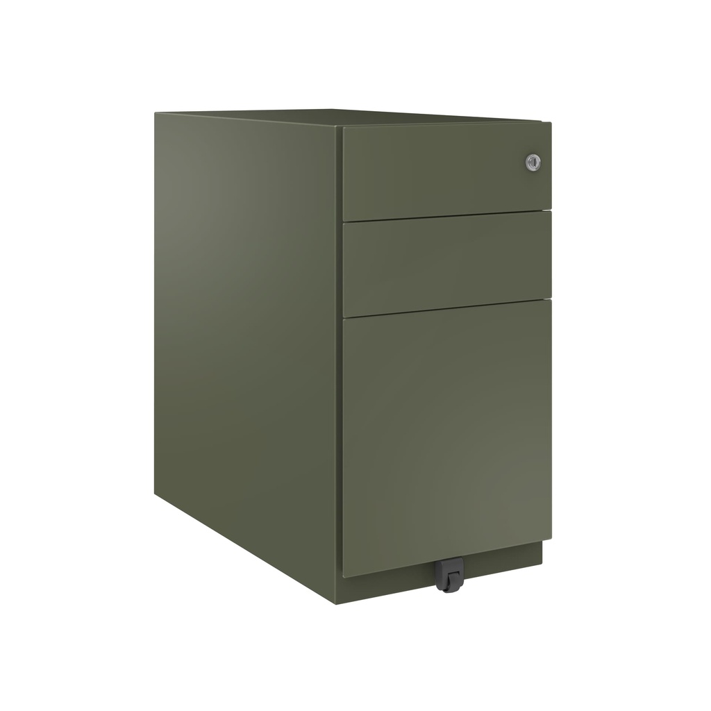 Cajonera móvil Bisley Note con 2 cajones personales y 1 de archivo 565 x 300 x 565 mm NW35AM7IIF