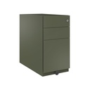 Cajonera móvil Bisley Note con 2 cajones personales y 1 de archivo 565 x 300 x 565 mm NW35AM7IIF
