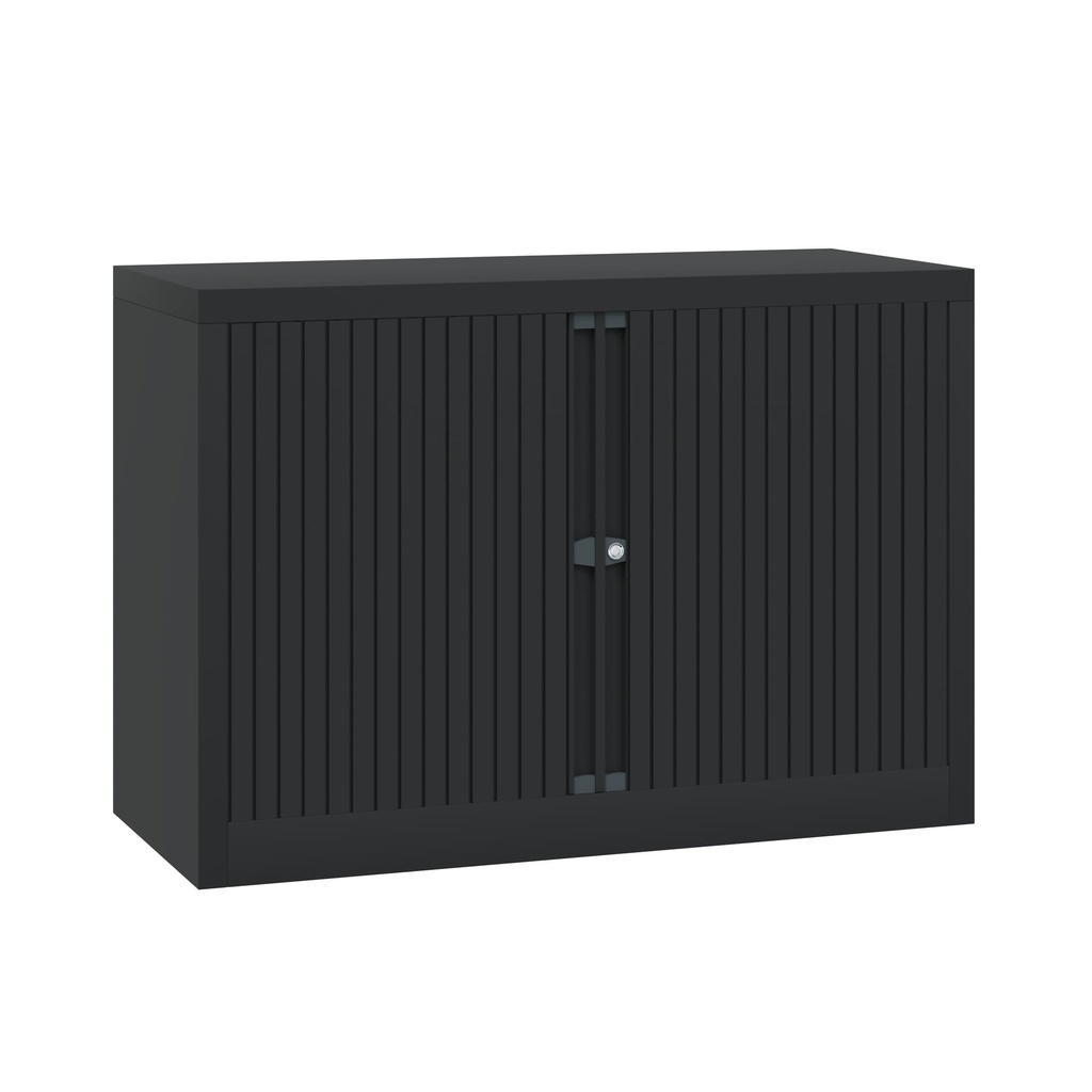 Armario metálico con puerta de doble persiana Bisley EuroTambour 695 x 1000 x 430 mm