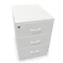 Cajonera móvil de melamina Actiu con 3 cajones personales 56 x 41 x 55 cm J832 personalizada
