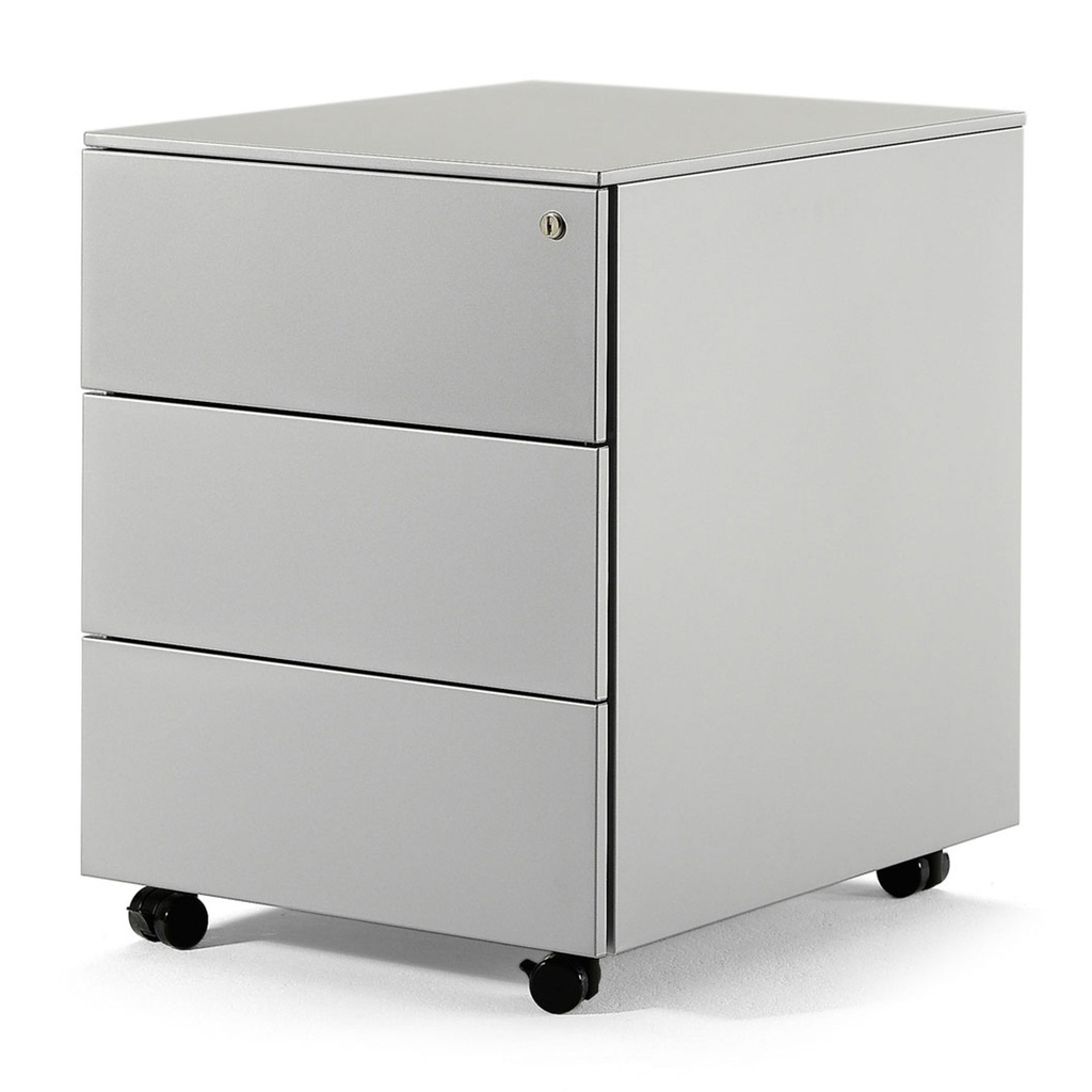 Cajonera móvil metálica Actiu con 3 cajones personales 55 x 40 x 52,5 cm J632 personalizada