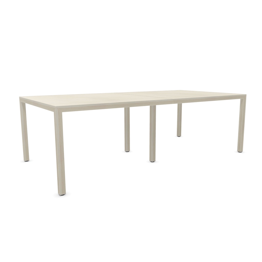 Mesa doble de reunión Prisma Express 240 x 120 cm