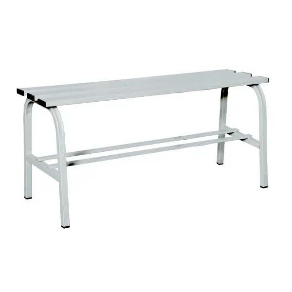 Banco de acero para vestuario