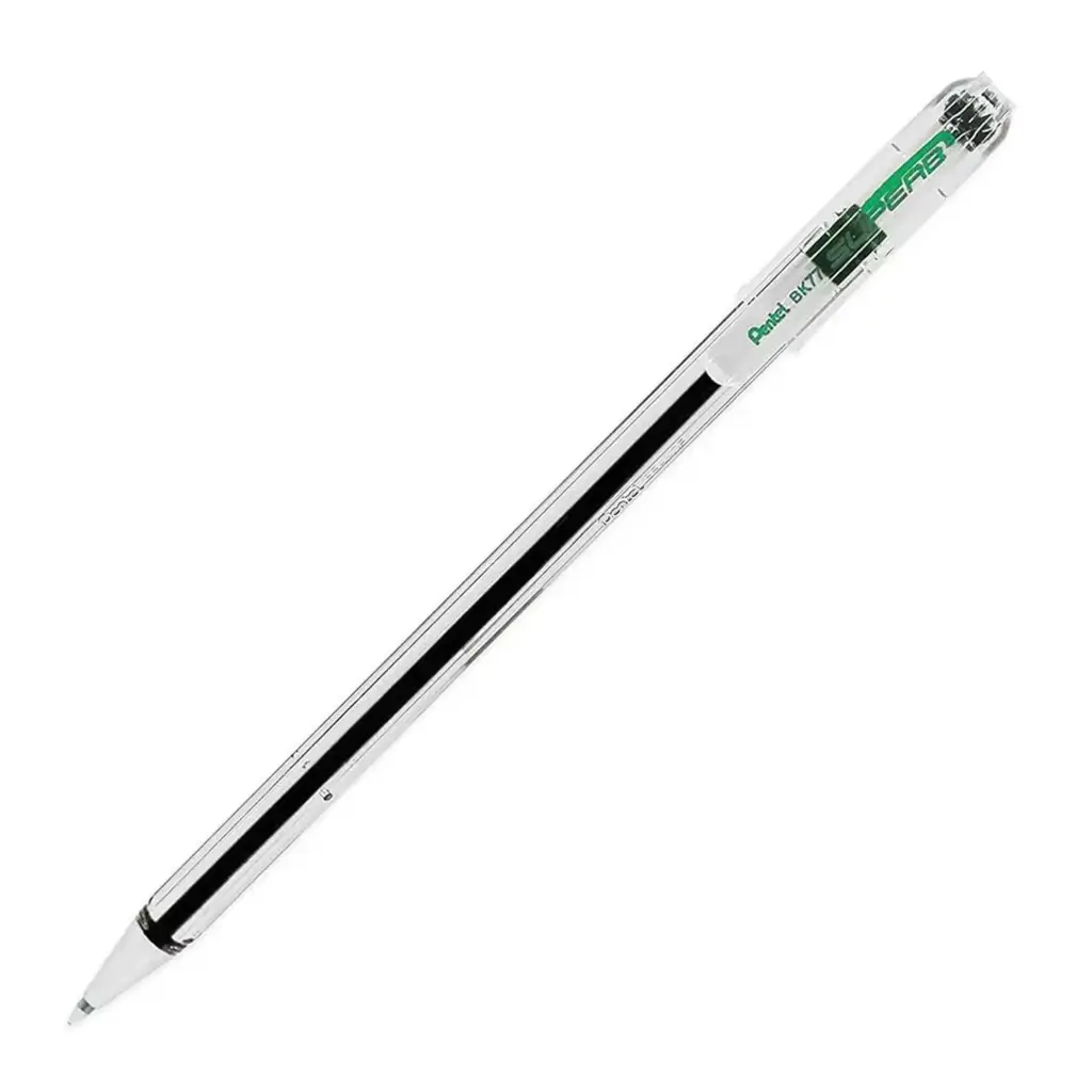 Bolígrafo Pentel Superb BK77 verde