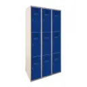 Taquilla metálica de 3 módulos de 3 puertas Eco Pro