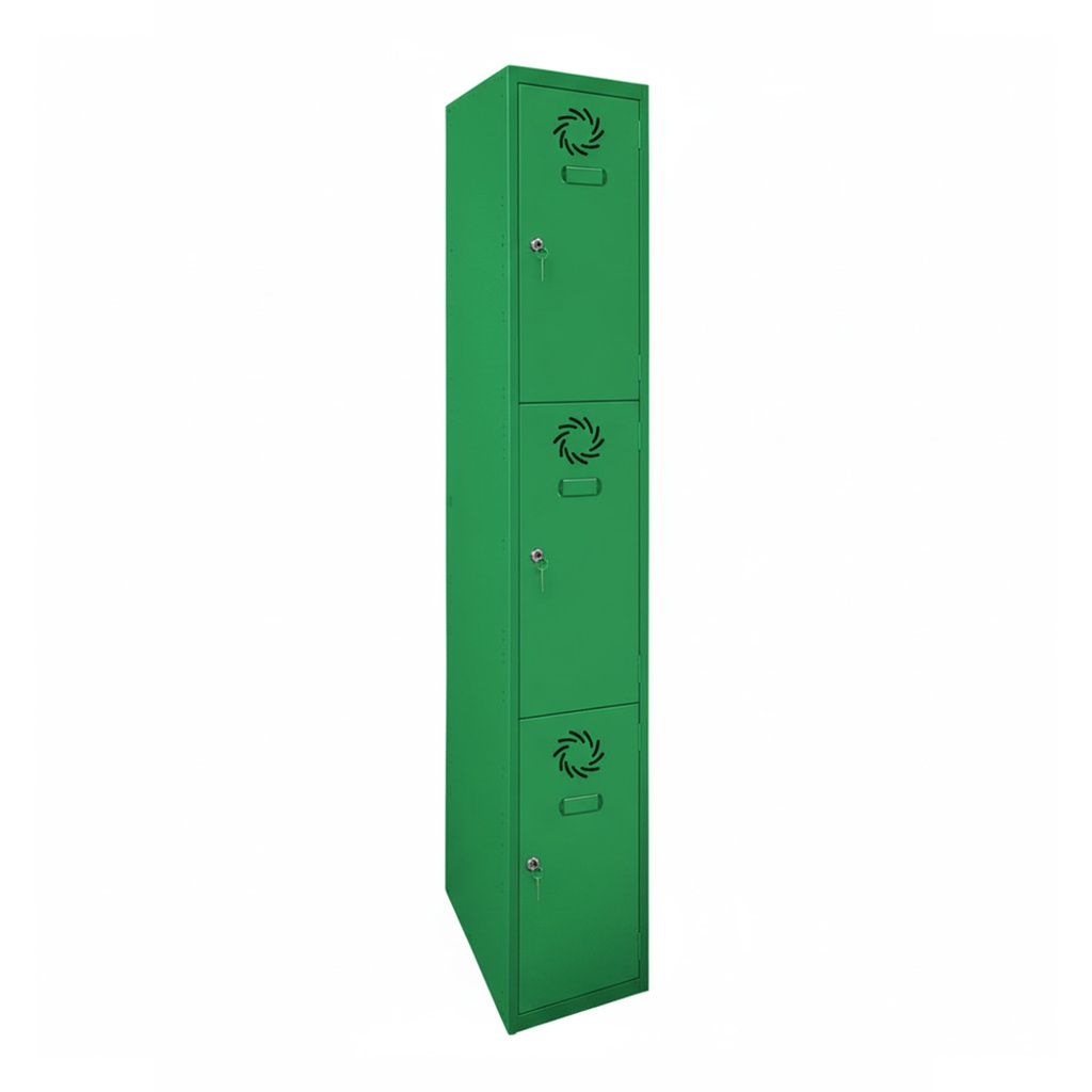 Taquilla metálica de 3 puertas Eco Pro