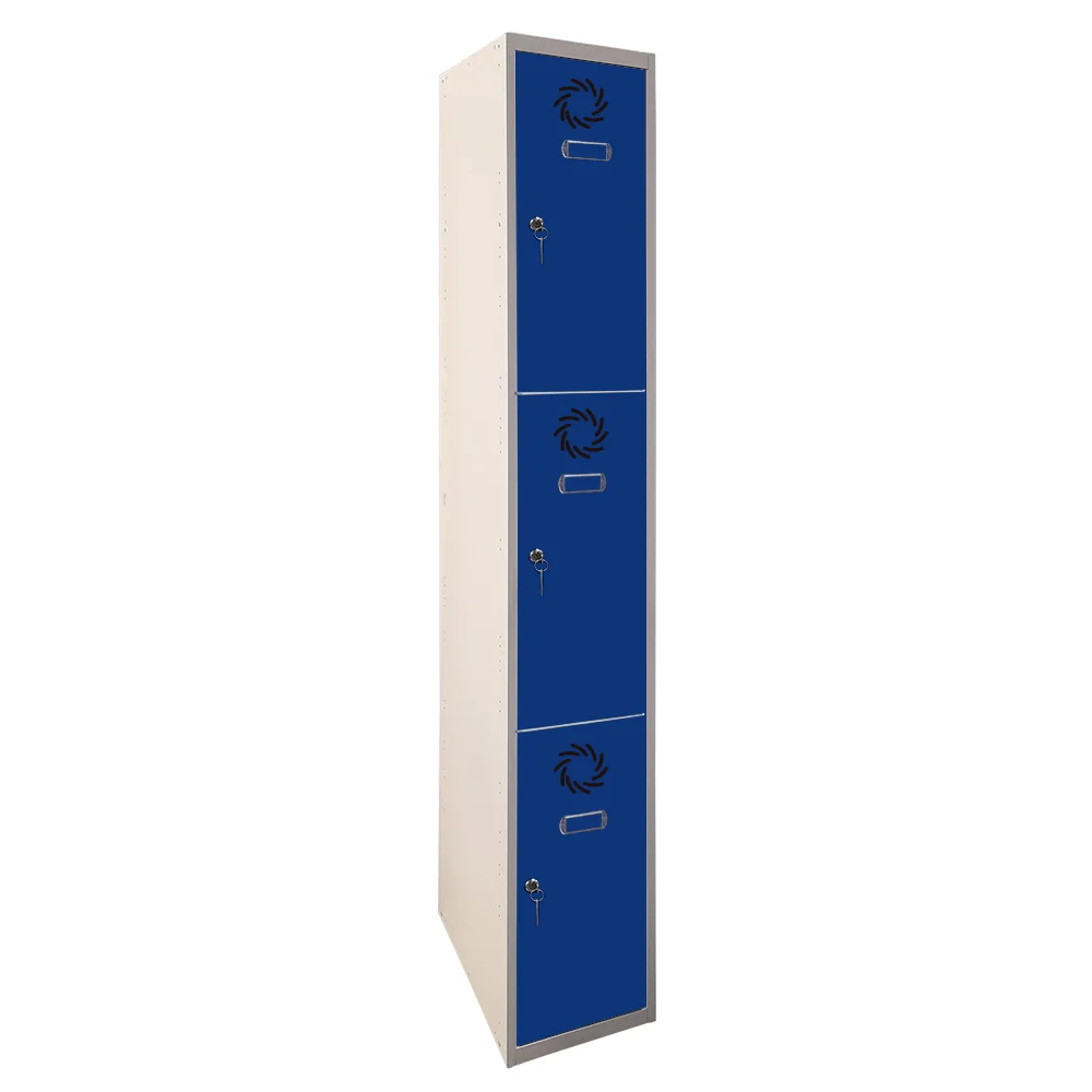 Taquilla metálica de 3 puertas Eco Pro