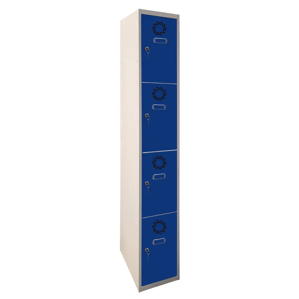 Taquilla metálica de 4 puertas Eco Pro