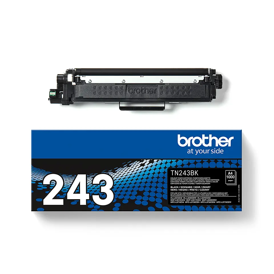 Tóner láser original TN-243BK Brother negro