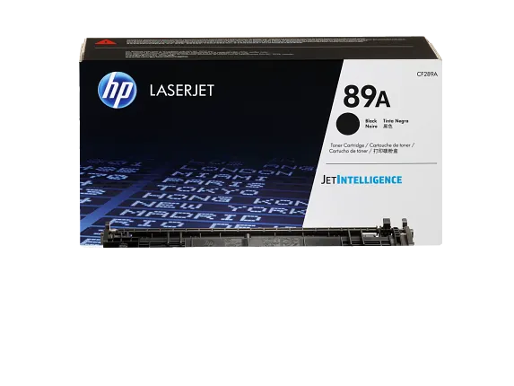 Tóner láser original CF289A HP 89A negro