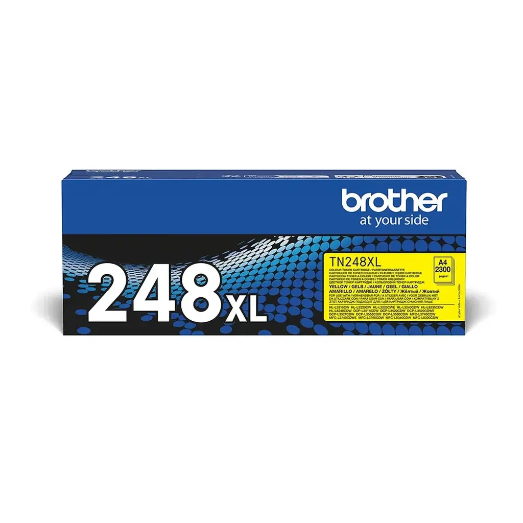 Tóner láser original TN-248XLY Brother amarillo 