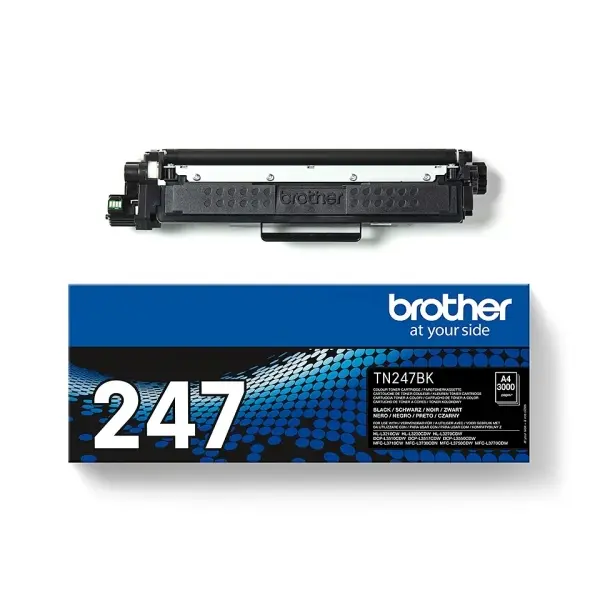 Tóner láser original TN-247BK Brother negro 