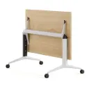 Mesa móvil y abatible Trama 80 fondo 80 cm