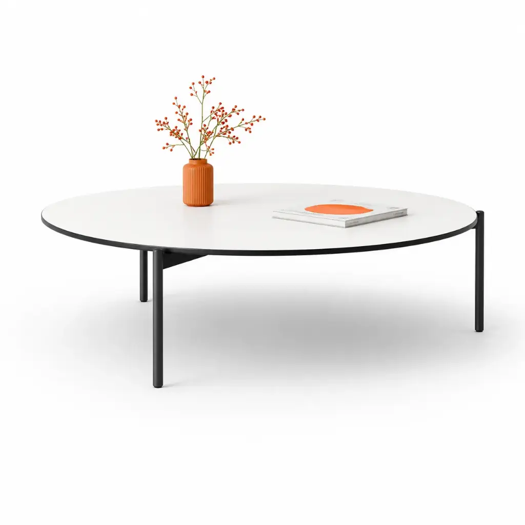 Mesa baja redonda Eidos Actiu 25 x 90 cm