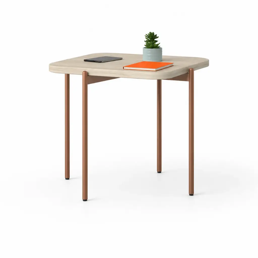 Mesa auxiliar cuadrada Eidos Actiu 45 x 50 x 50 cm