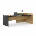 Mesa de dirección con esquinero Ofimat Plus Actiu 200 x 100 cm