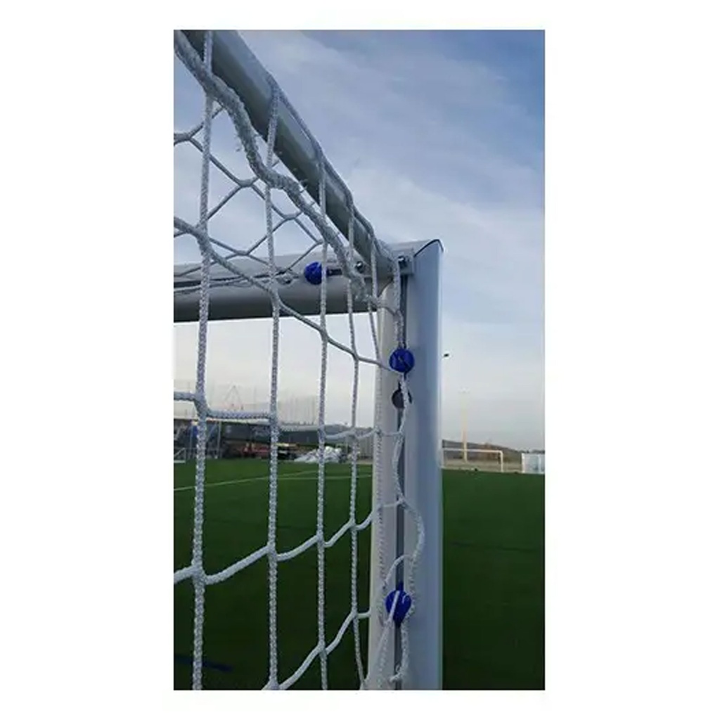 Juego de 2 redes fútbol 7 tipo cajón Softee línea Premium 4 mm ref. 0013438