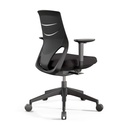 Silla Efit 40 respaldo medio negra Express