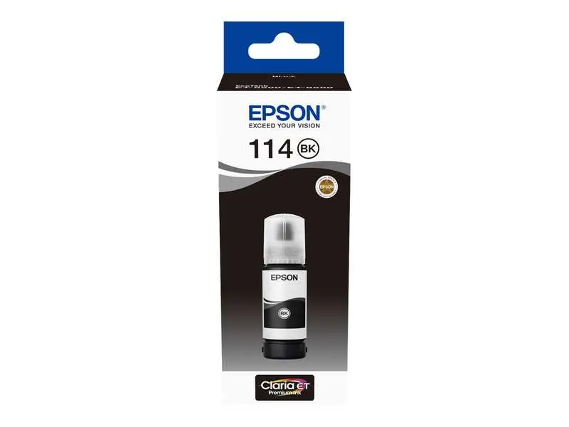 Cartucho de tinta original Inkjet Epson 114 negro C13T07A140