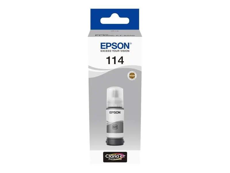 Cartucho de tinta original Inkjet Epson 114 gris C13T07B540 