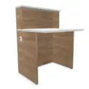 Mostrador recto Ofimat Plus módulo de 80 cm de ancho x 70 cm de fondo personalizado