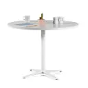 Mesa redonda Tabula Tar 20 Actiu melamina 74 cm de alto