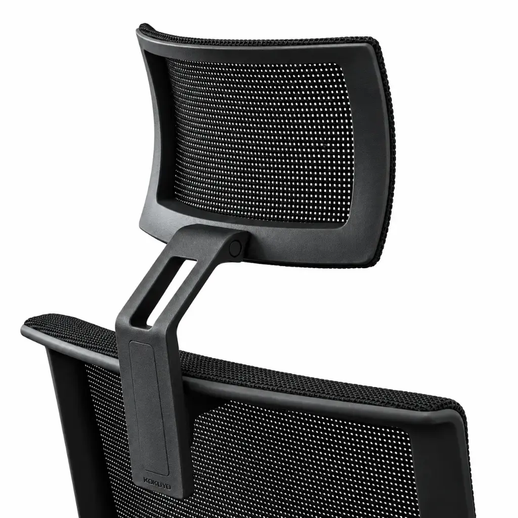 Cabecero para silla Trim / Stay Actiu negro de malla negra