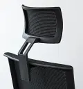 Cabecero para silla Trim / Stay Actiu negro de malla negra