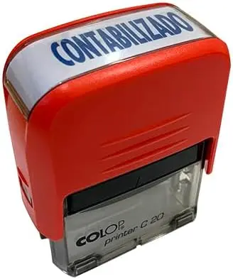 Sello Colop Printer C20 Contabilizado azul
