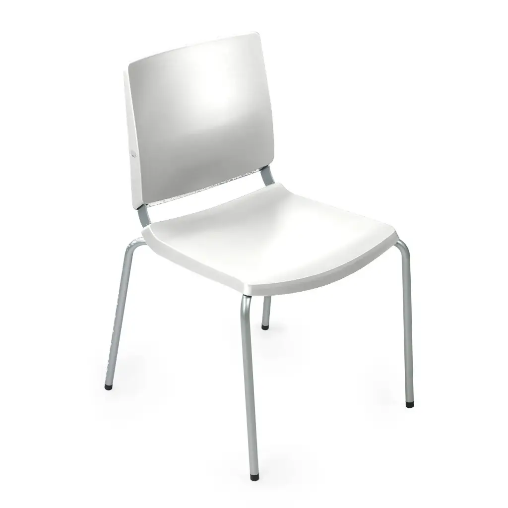 Silla Atenea con 4 patas de acero