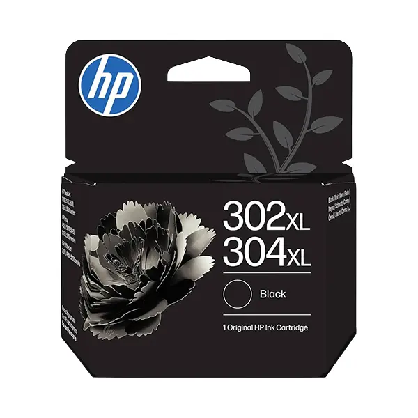 Cartucho de tinta original HP 302XL/304XL negro B7RT9AE