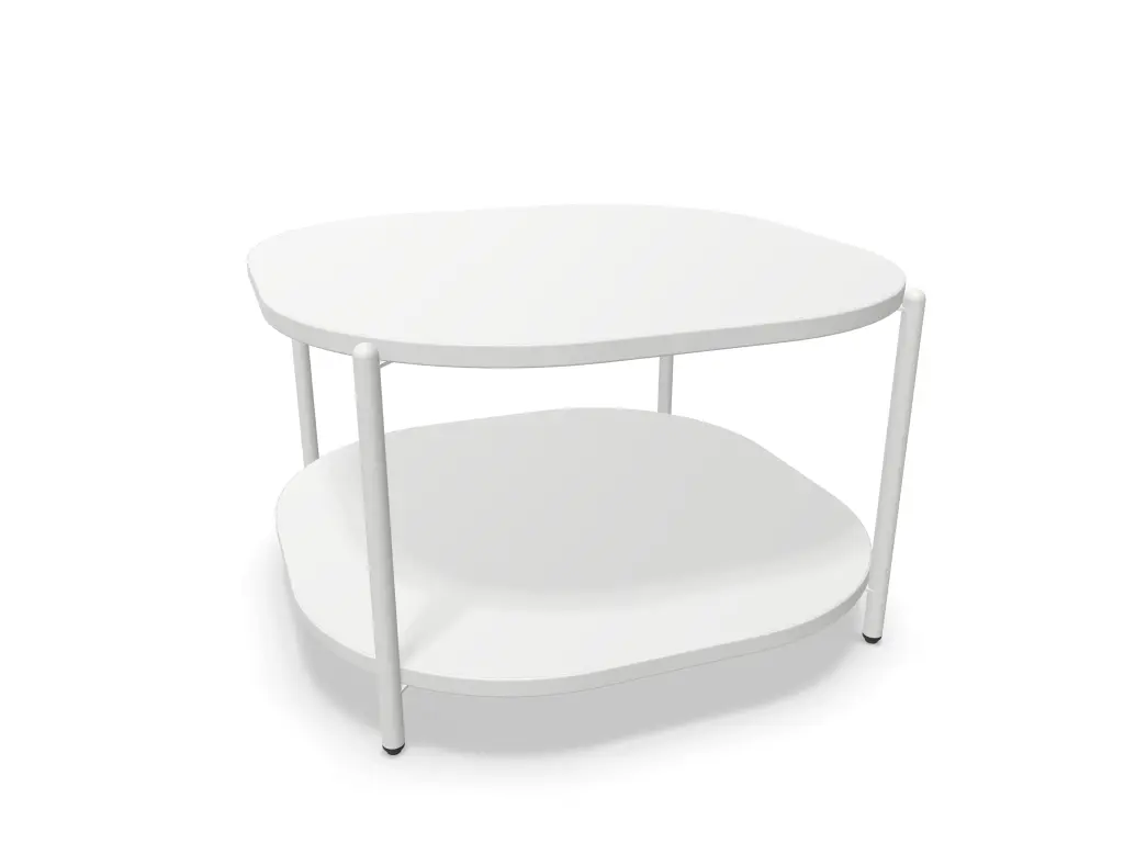 Mesa auxiliar baja Globb Actiu 63 x 63 cm