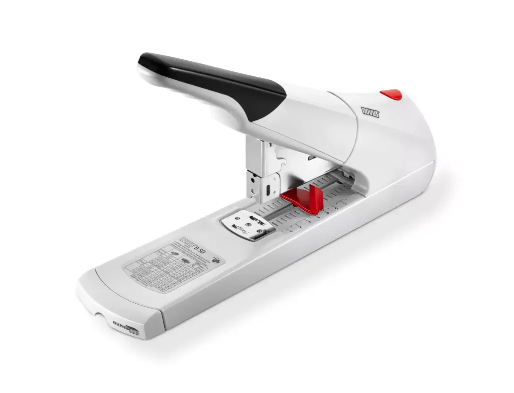 Grapadora de gran capacidad Novus B50 blanca