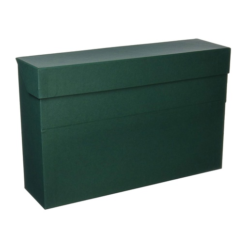 Caja transferencia tela verde Folio 110 mm Elba 100580262