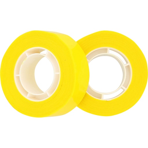 Cinta adhesiva Fixo Color 33 m x 19 mm amarilla