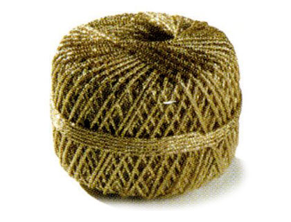 Cordoncillo dorado ovillo de 20 m