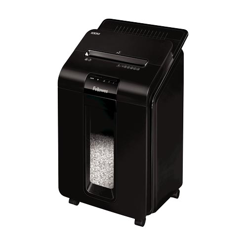 [4629201] Destructora de documentos Fellowes AutoMax 100M con autoalimentación - 4 x 10 mm