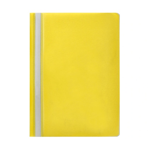 Dossier fástener plástico A4 amarillo Q-Connect