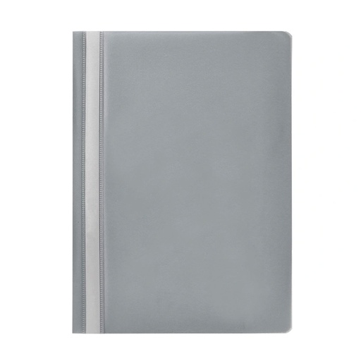 Dossier fástener plástico A4 gris Q-Connect