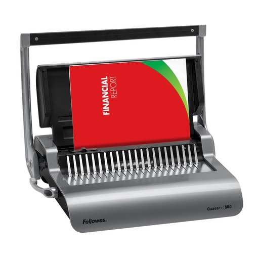 [5627701] Encuadernadora de canutillos Fellowes Quasar + 500
